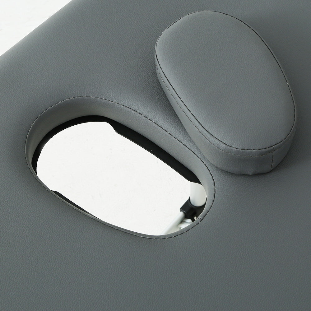 NNEDSZ Zenses Massage Table Portable Aluminium 2 Fold Massages Bed Beauty Therapy 55cm-2